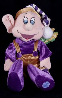 Disney Dopey Small Elf Christmas Plush Snow White and Seven Dwarfs